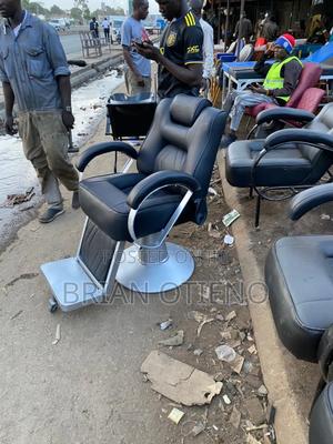 Barber Seats With Silver Base - thumbnail 2