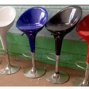 Bar Stool, Swivel Adjustable Bar Stool
