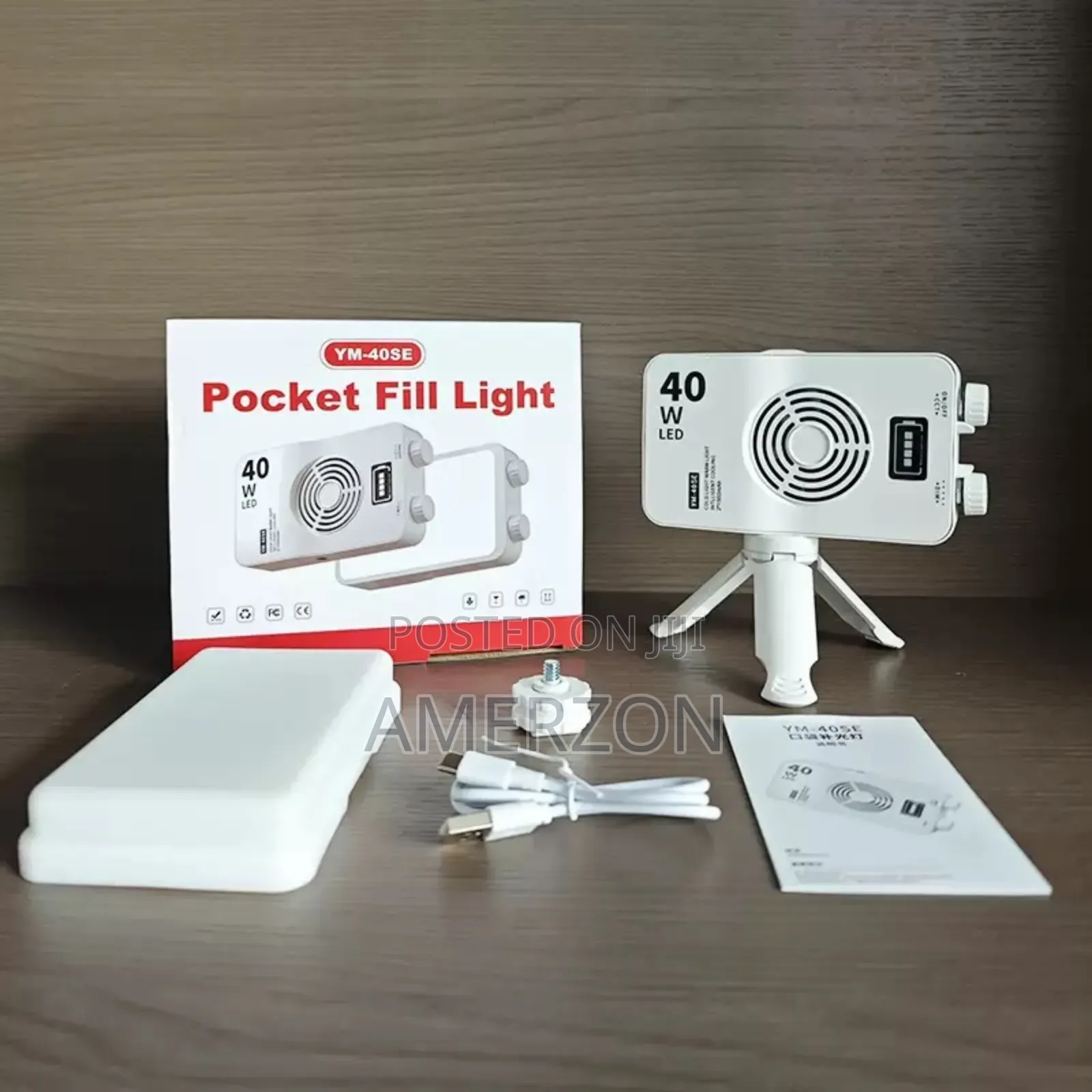 New Professional Studio Rechargeable Light-Emitting Diode Pocket
