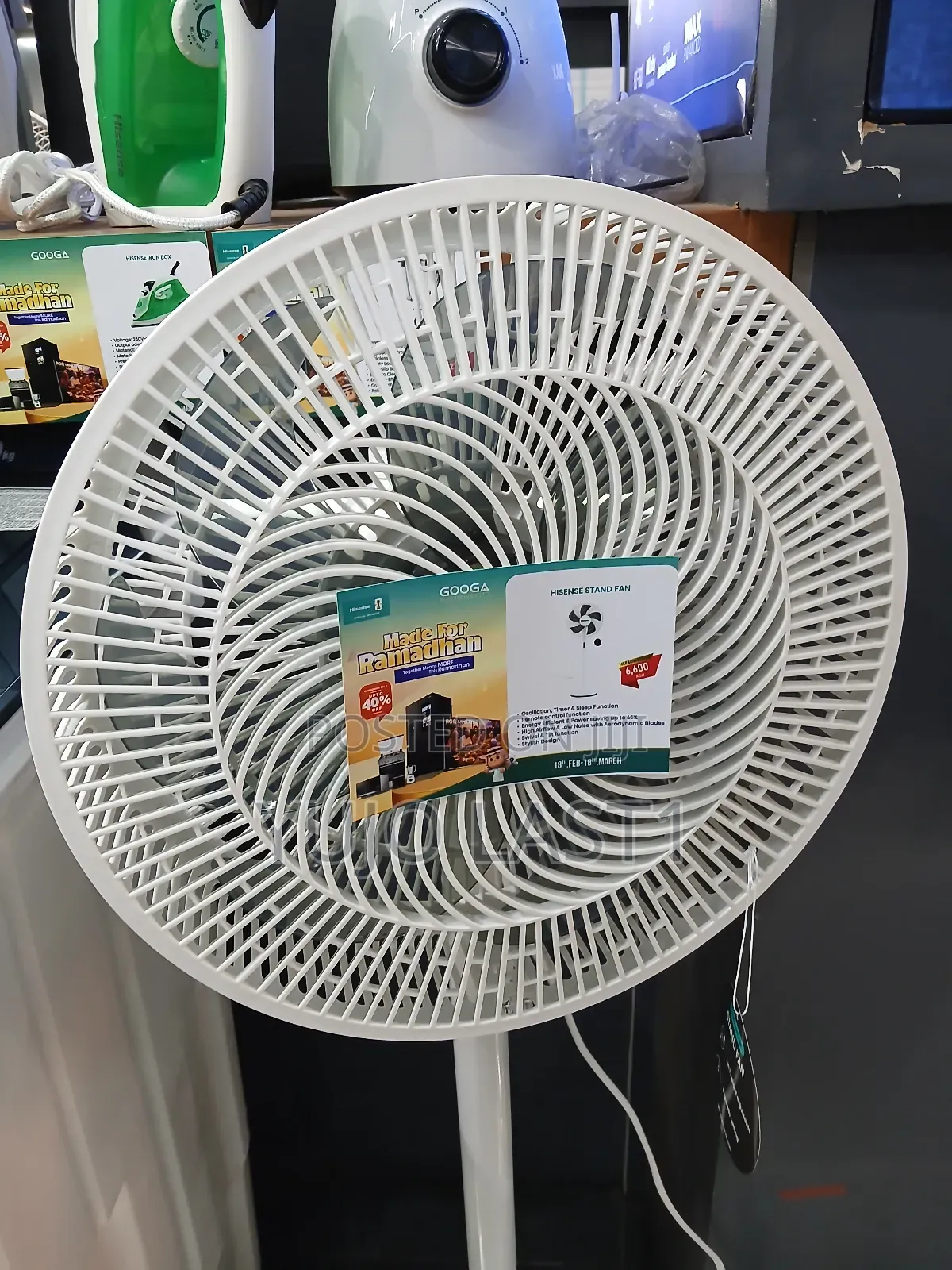 Hisense Hsf40we58dr 16‐Inch Stand Fan
