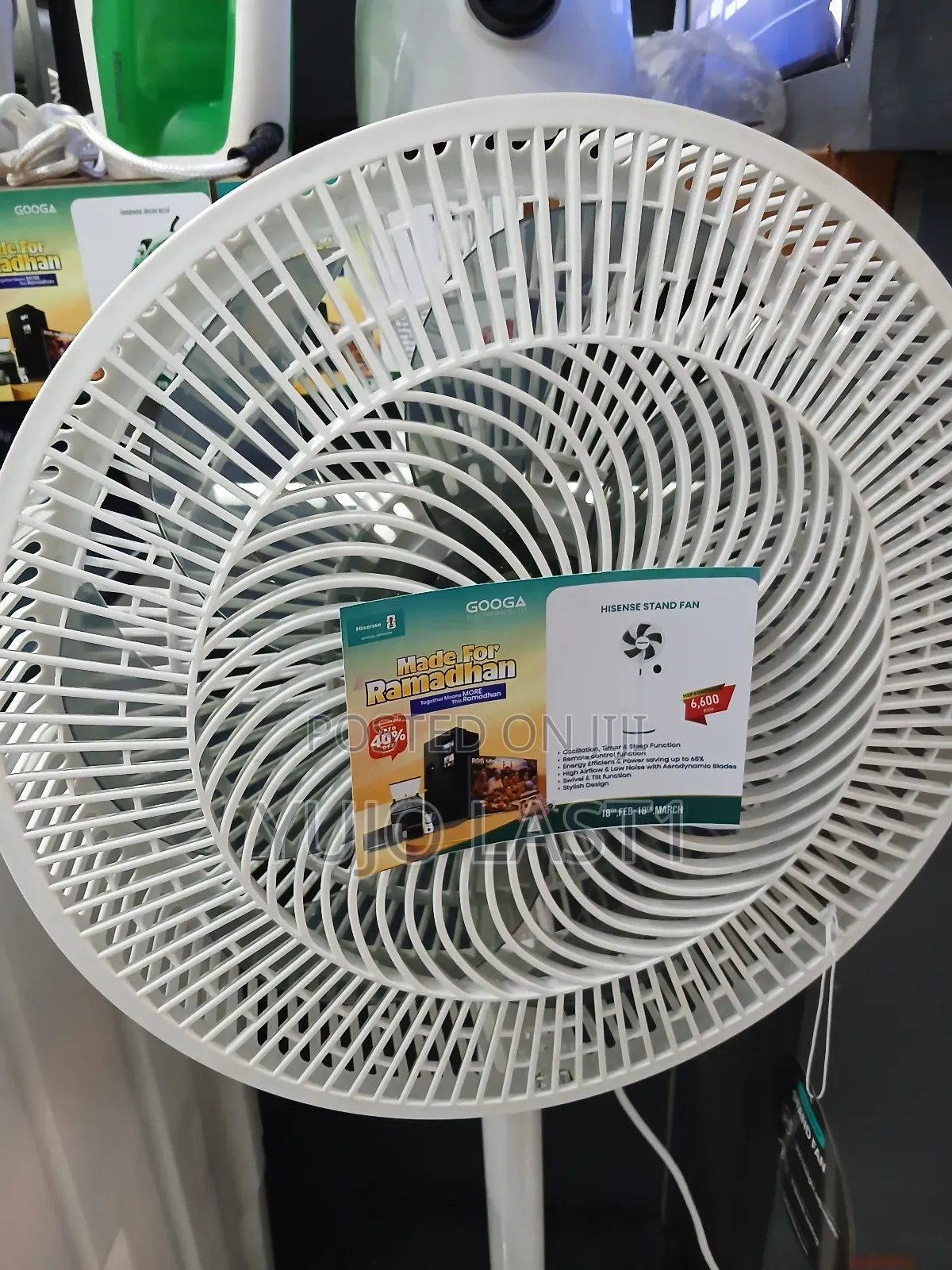 Hisense Hsf40we58dr 16‐Inch Stand Fan