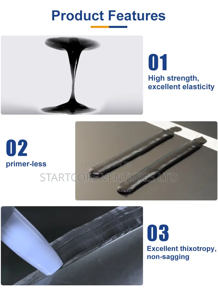 Pu Metal Sealant Renz 43 600ml Black Pu Star