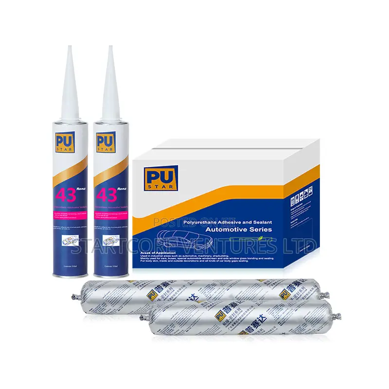 Pu Metal Sealant Renz 43 600ml Black Pu Star