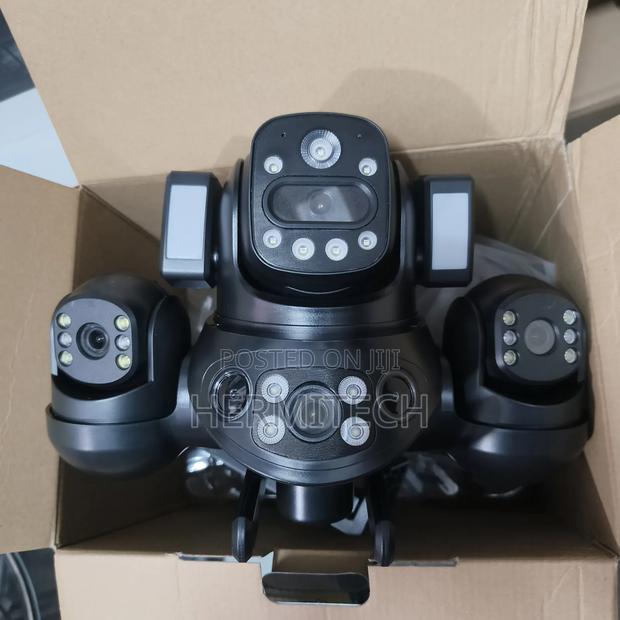 4lens Dual Panel Solar Powered CCTV Camera - thumbnail 2