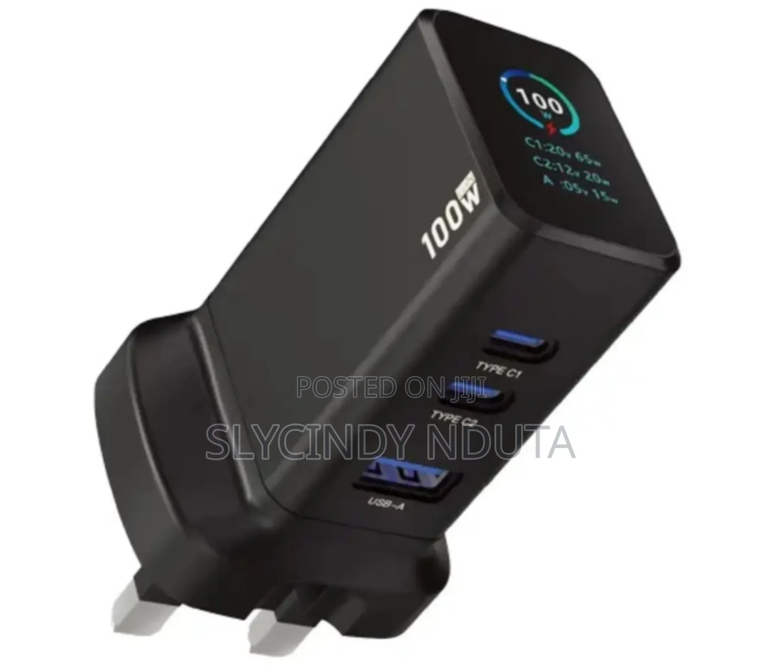 Powerology Ganex 100w Multi-Port Adapter