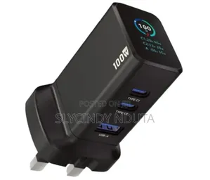 Powerology Ganex 100w Multi-Port Adapter
