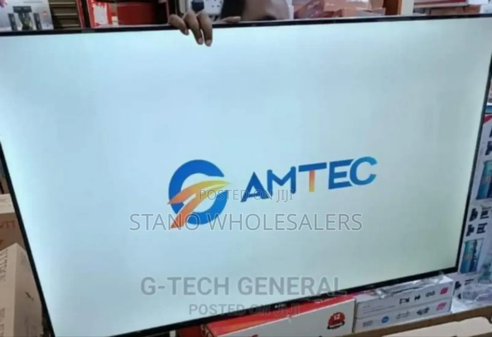 Stocked Amtec 50inch Smart Tv