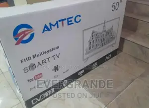 Stocked Amtec 50inch Smart TV
