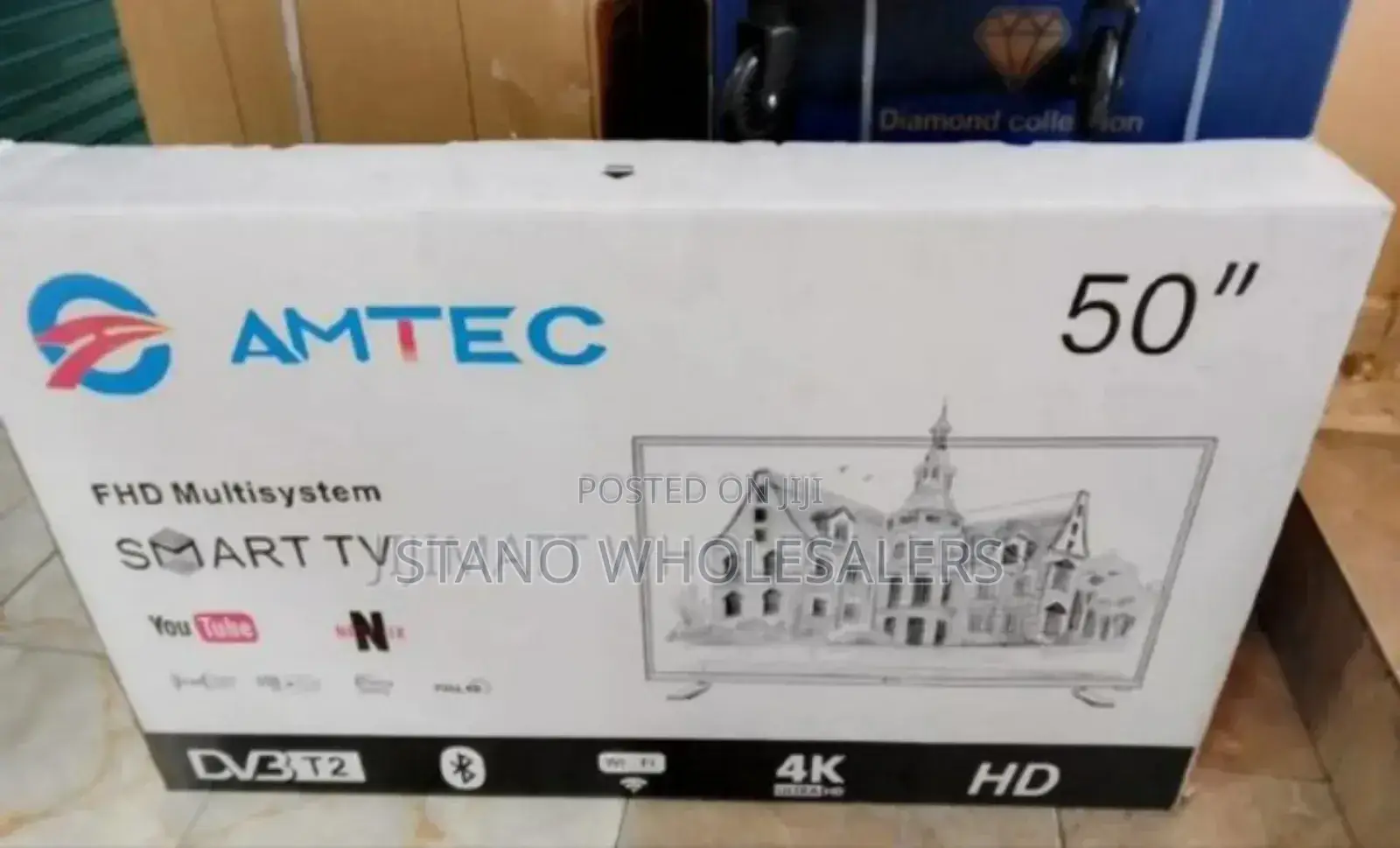Bluetooth Amtec 50inch Smart Tv