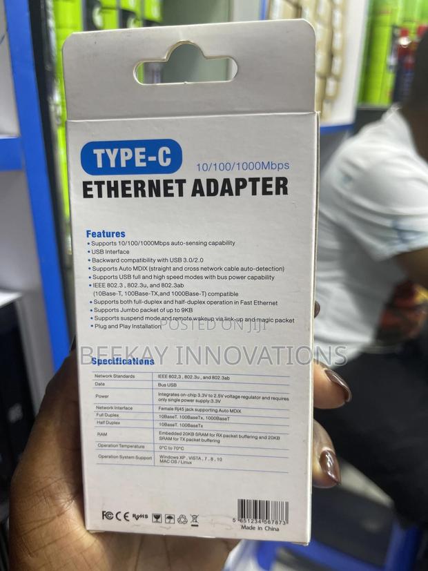 Type-c Ethernet Adaptor - thumbnail 2