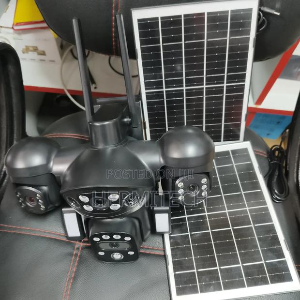 Aov 4 Lens 4g Dual Panel Solar Powered PTZ - main view