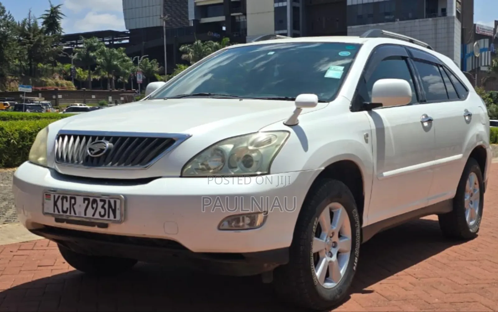 Toyota Harrier 2012 White