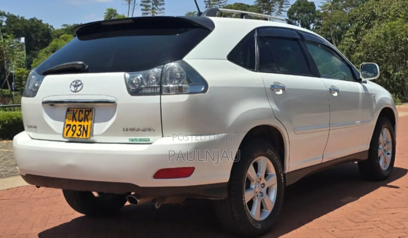 Toyota Harrier 2012 White