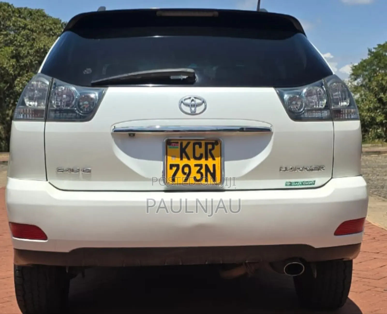 Toyota Harrier 2012 White