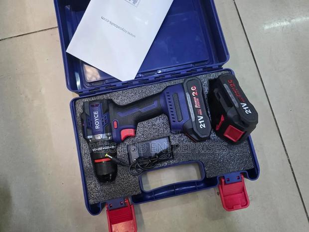 Royce 21v Brushless Cordless Drill. - main view