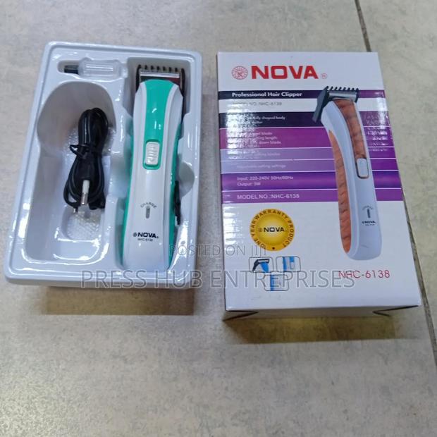 Nova Rechargeable Hair Clipper; - main view
