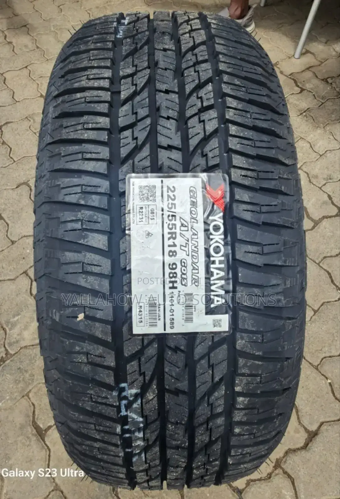 225/55r18 Yokohama Geolandar Tyres – Premium Suv Performance