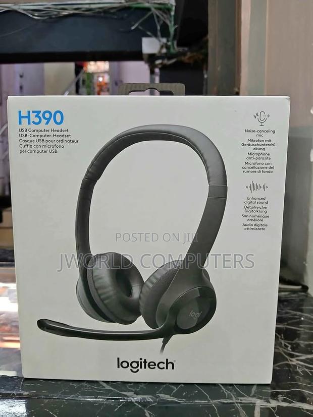 Logitech H390 Usb-a Headset With Noise Cancelling Mic - main view