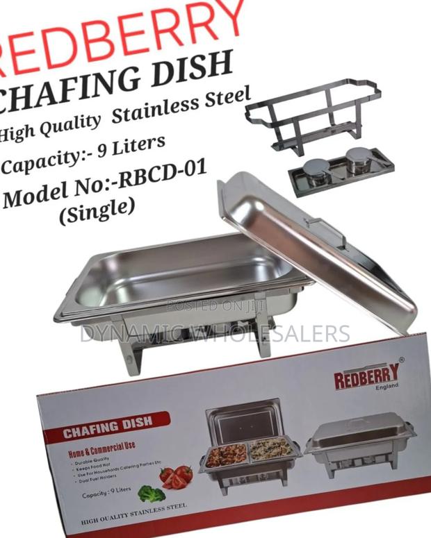 Red-Berry Chafing Single Dish RBCD-01 - main view