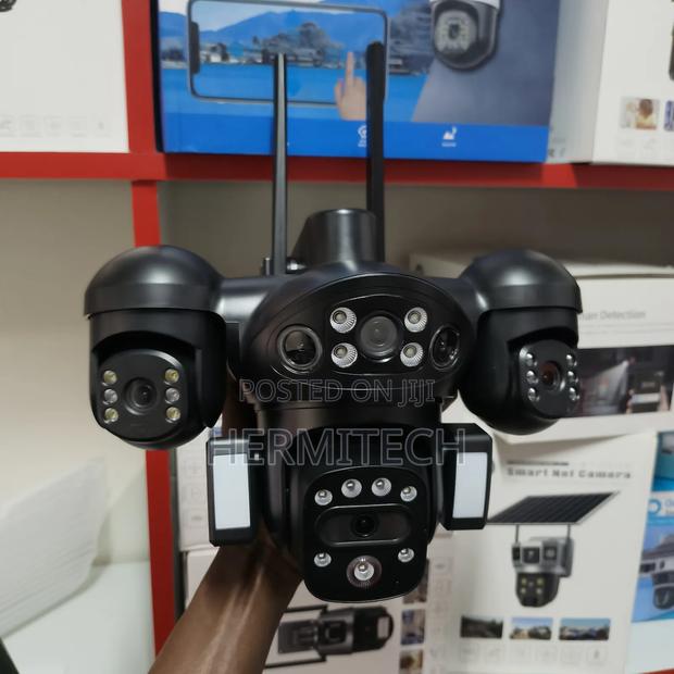 Aov 4 Lens 2 Panels CCTV Surveillance Outdoor Camera - thumbnail 2