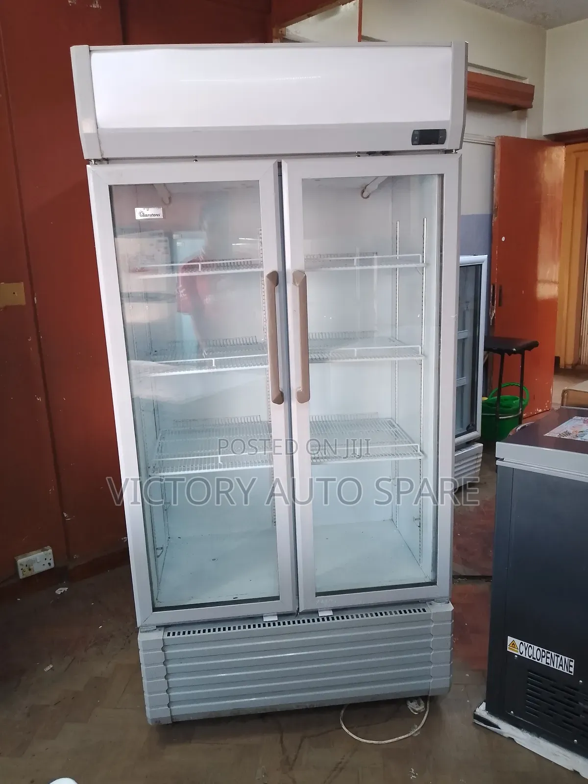 Twin Door Display Fridge