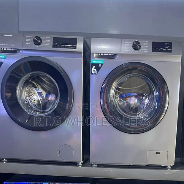 Hisense 8kg Front Load Washing Machine – Efficient Quiet - main view