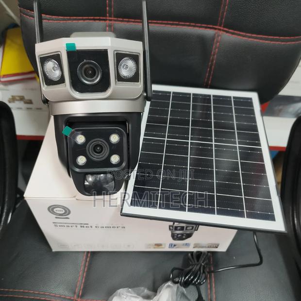 Dual Lens 4g Solar Powered PTZ Surveillance