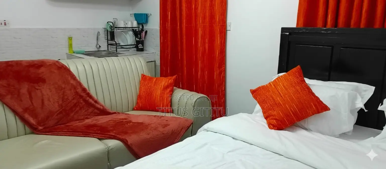 Furnished Studio Nanyuki | Near Artcaffé Moran Lounge | Secure |