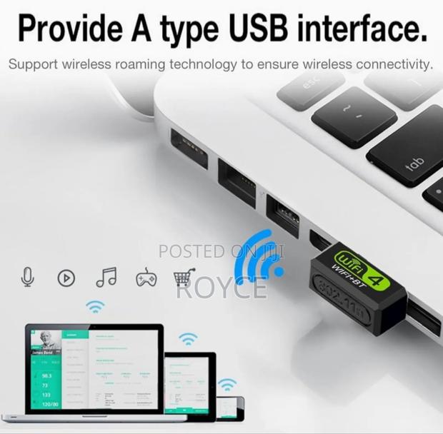 Wifi + Wireless 4.2 Usb Adapter - thumbnail 3