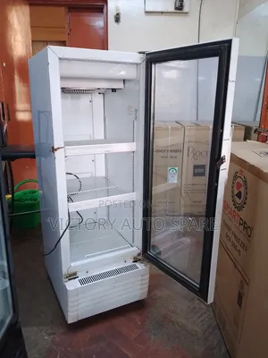 Exuk White Display Fridge