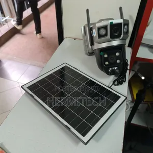 Security CCTV Dual Lens 4g Solar Powered. In