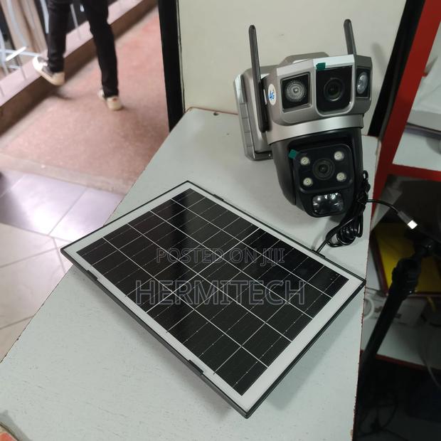 Security CCTV Dual Lens 4g Solar Powered. In - thumbnail 2