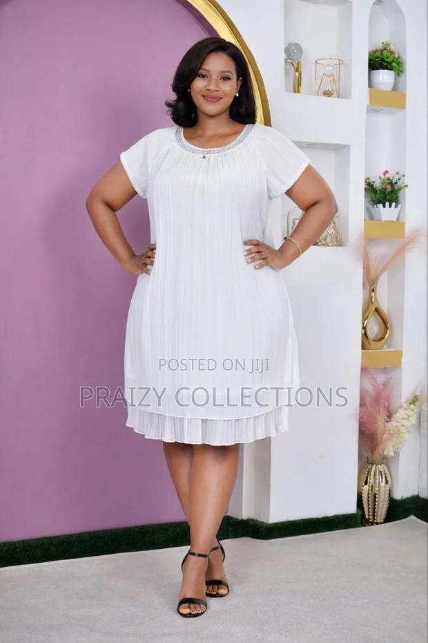 Soft Pleated Chiffon Dress - thumbnail 5