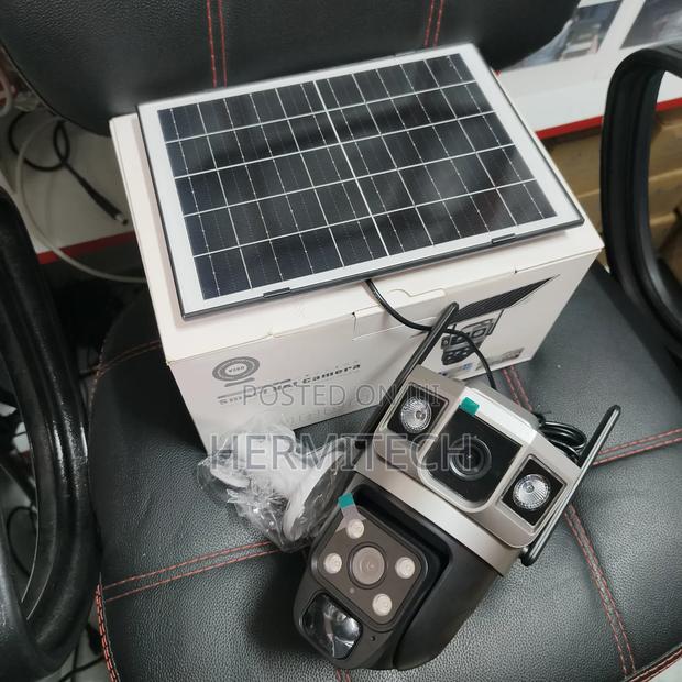 Dual Lens 4g Solar CCTV Outdoor Camera - thumbnail 2