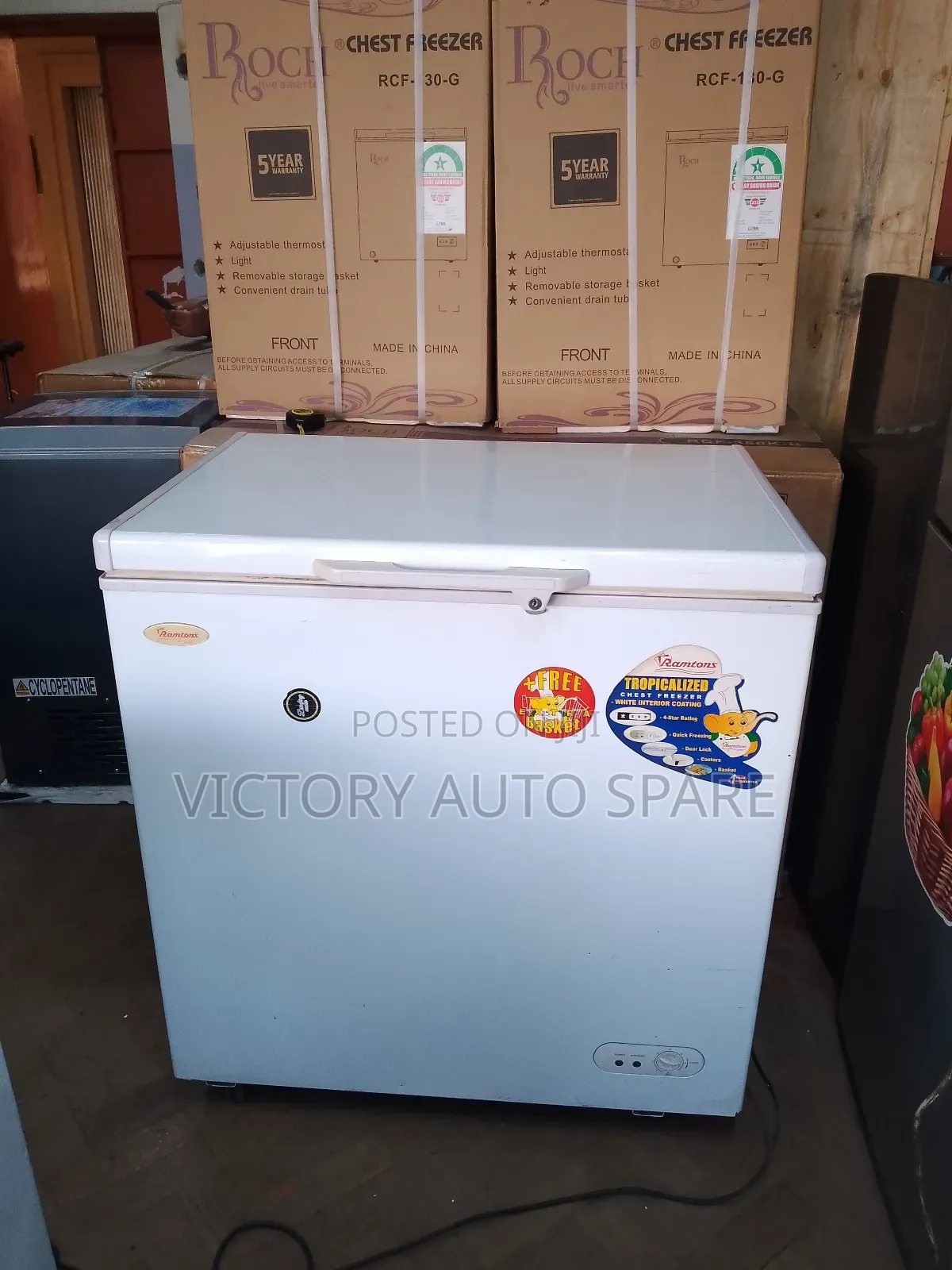 Super Clean Ramtons Freezer