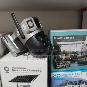 Easy to Achieve Real Time Remote Viewing CCTV Camera With Dual Lens