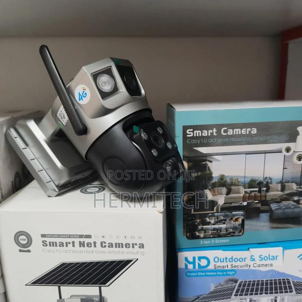 Easy to Achieve Real Time Remote Viewing CCTV Camera With Dual Lens