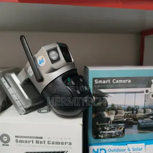 Easy to Achieve Real Time Remote Viewing CCTV Camera With Dual Lens