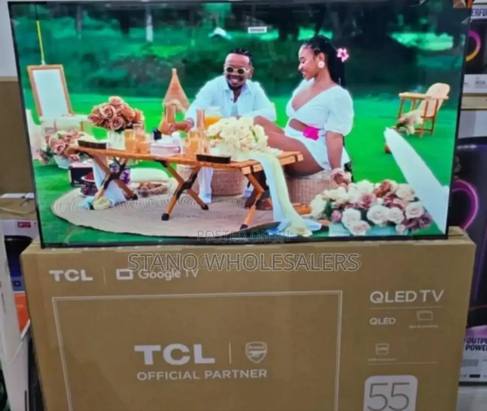 Stocked TCL 55inch Qled Google Tv