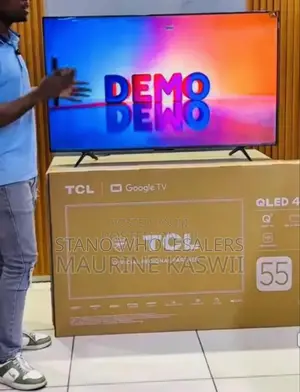Stocked TCL 55inch Qled Google Tv