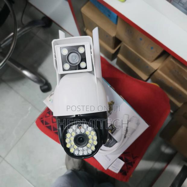 Smart Android CCTV Camera With Dual Lens 4g Wifi Enabled