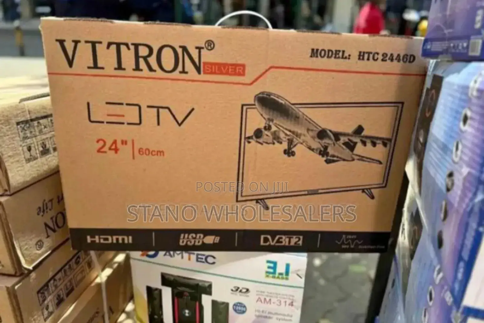 Restocked Vitron 24inch Tv Digital Tv