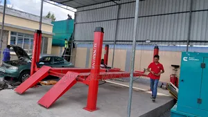 Commercial Four Post Carlift Machine Heavy Duty 4t.