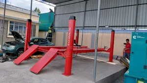 Commercial Four Post Carlift Machine Heavy Duty 4t.