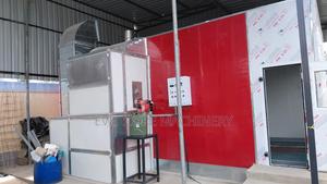 Commercial Vehicle Paint Drier Spray Booth Machine With Diesel Heaters - main view