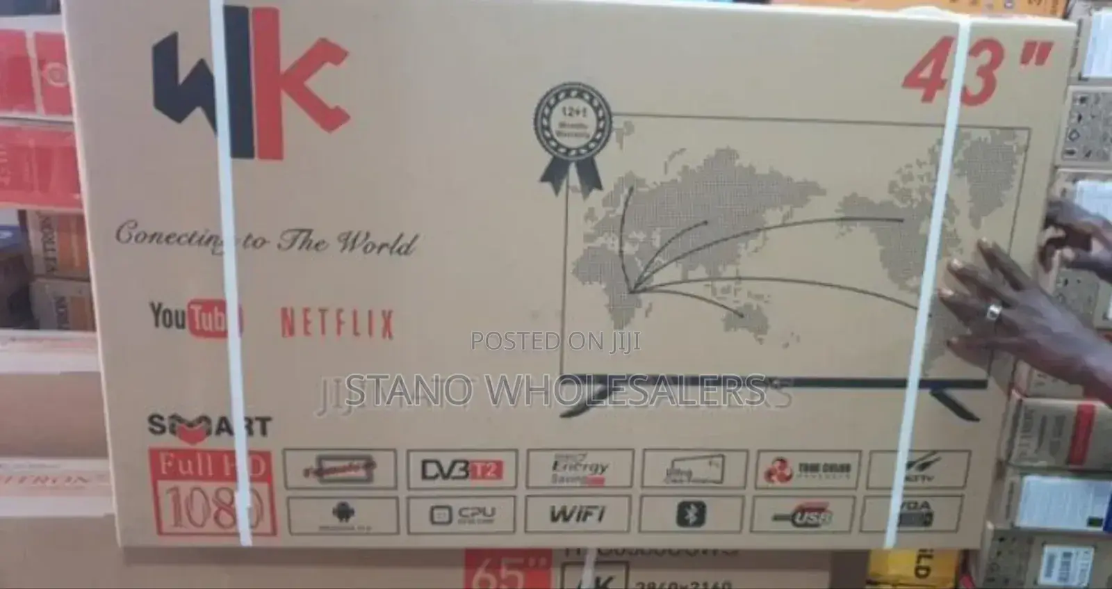 Bluetooth Wk 43inch Smart Tv