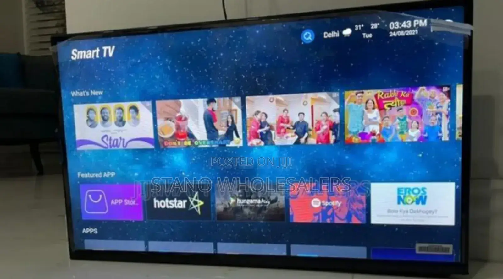 Bluetooth Wk 43inch Smart Tv