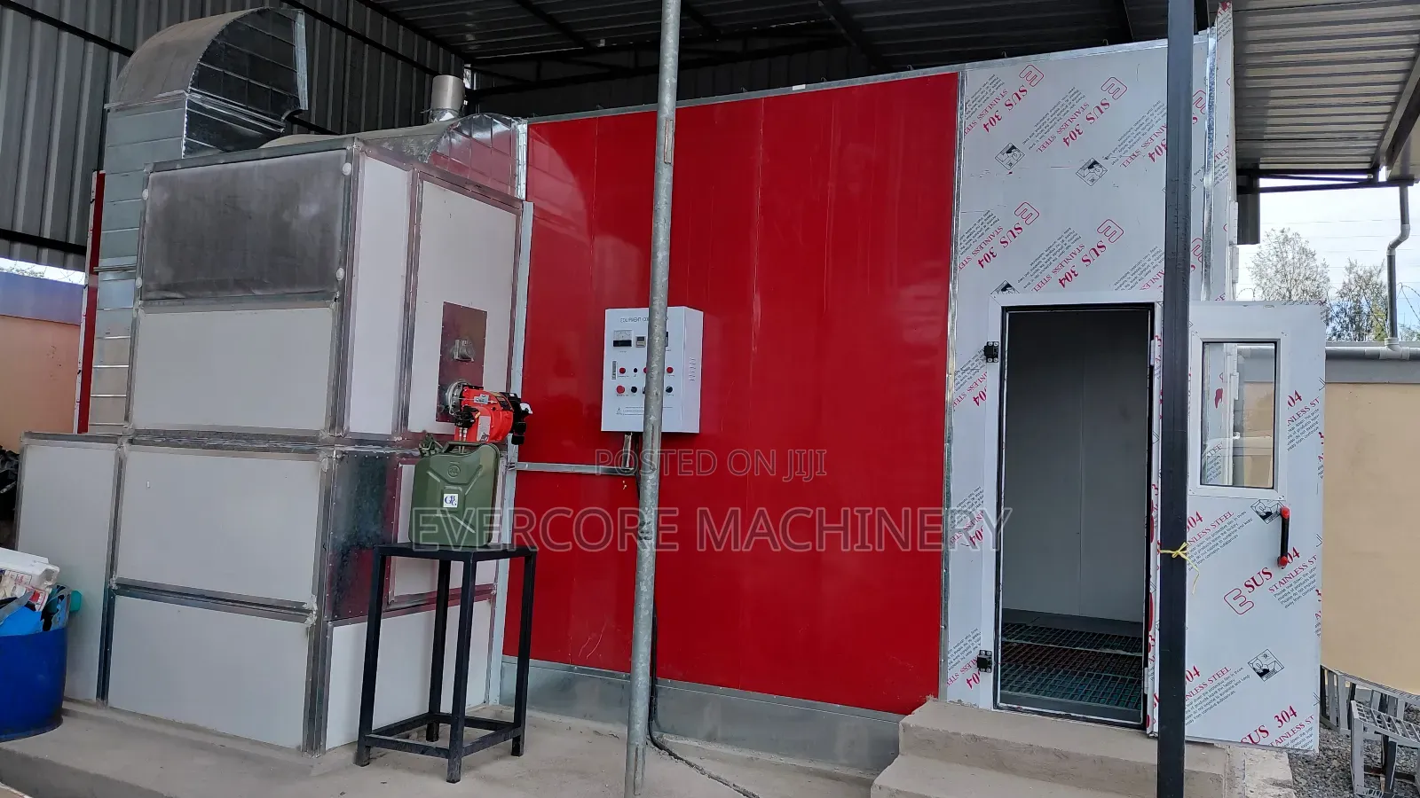 Sunshine Italy Car Paint Drier Spray Machine Fully Automatic.