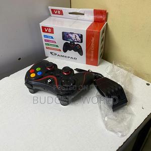 Techsuit V8 Red Wireless Game Controller Rechargeable - thumbnail 2