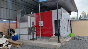Automatic Vehicle Paint Drier Spray Booth Machine 7.2m Long.
